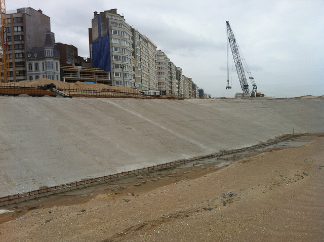 Ostend Seawall Defense – Splitstone for Seawall